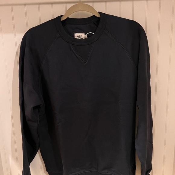 Flint and Tinder Navy Mid-weight Terry Crew - Picture 5 of 8